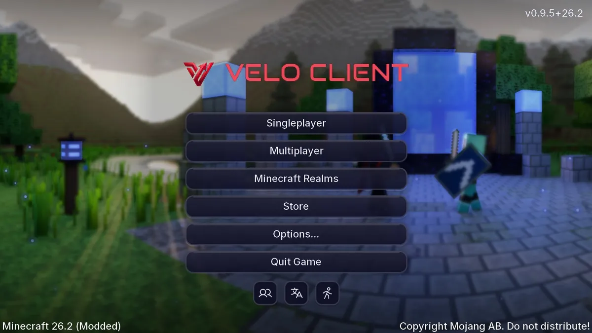 Midnight theme title screen