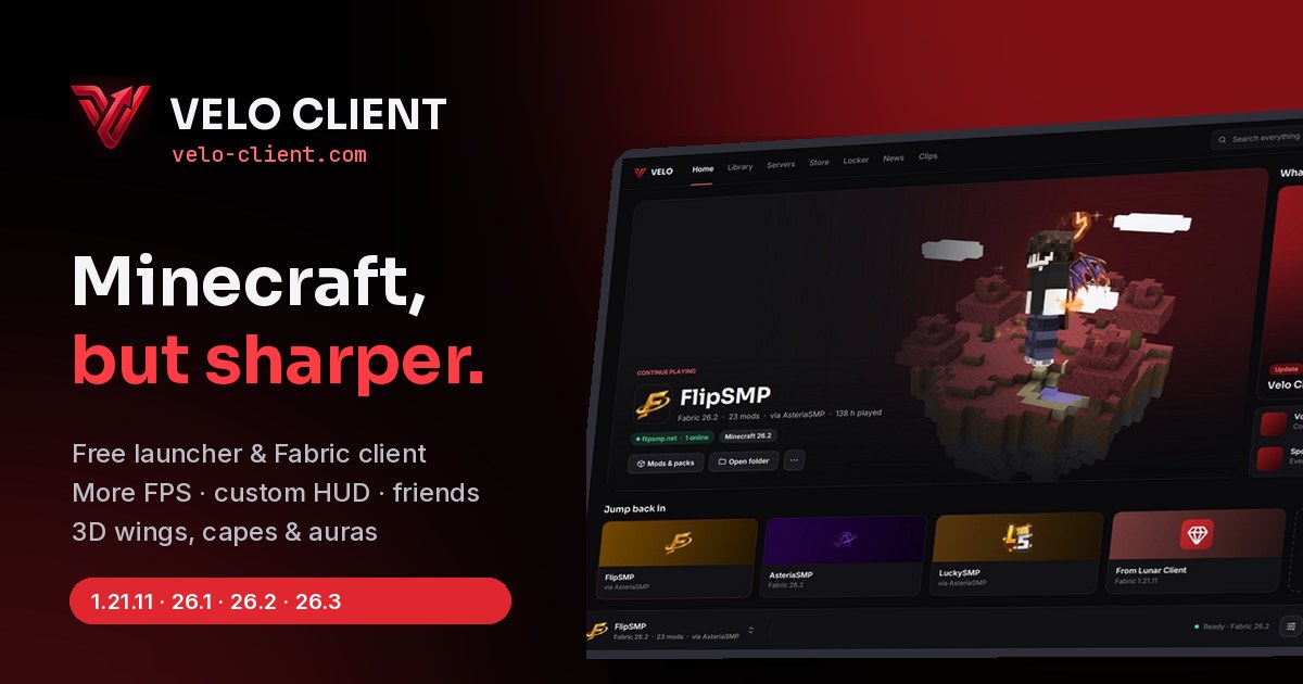 Velo Client 0.9.9: The Velo+ Update